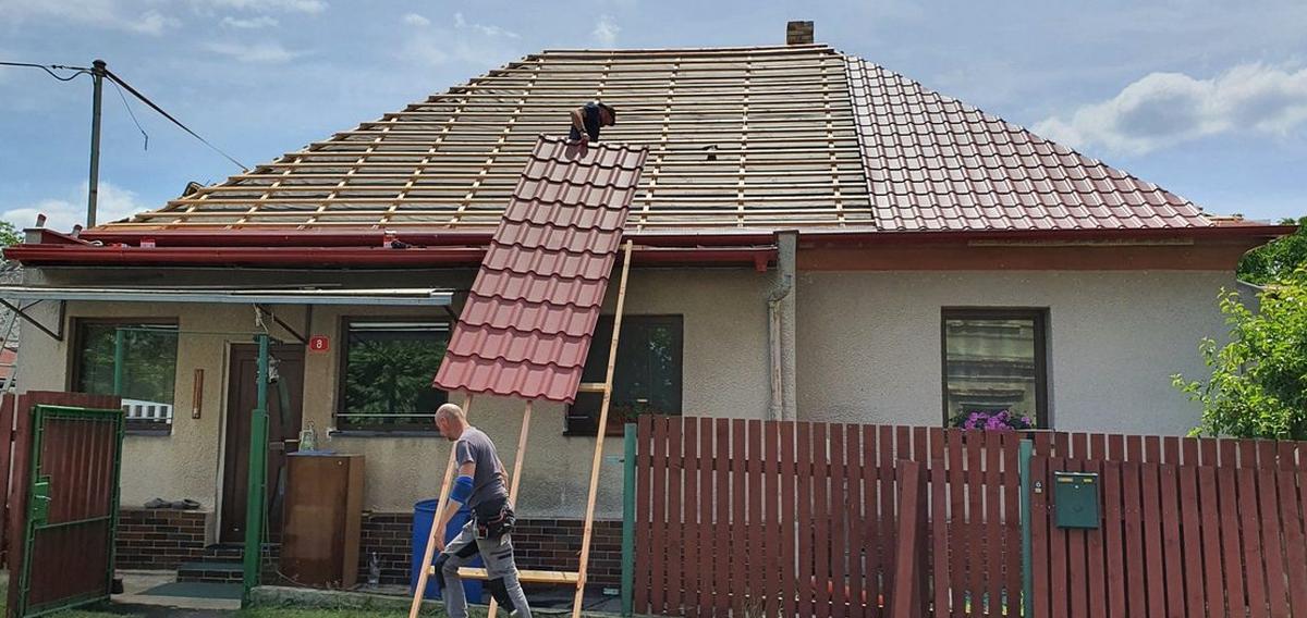 Montaj Tigla Metalica Botosani - detaliu lucrare 1